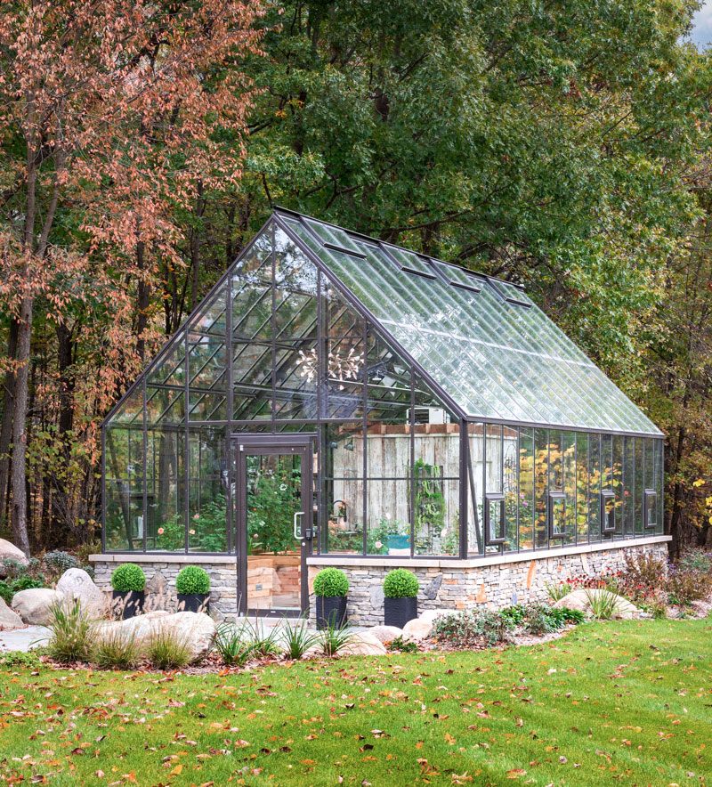 Greenhouse exterior view